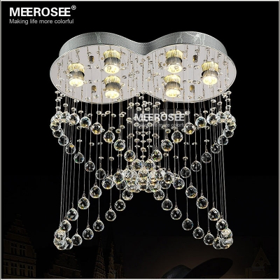 flush mounted crystal ceiling light with gu10 lamp butterfly shape k9 crystal dining lighting stair lighting hallway aisle