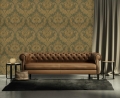 ft-150807 pvc printing modern wall paper roll silver background for living room & bedroom home decor