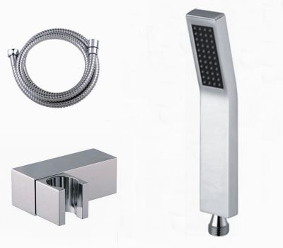 hand shower sets brass hand shower +1.5m stainless steel shower hose + abs holder th006