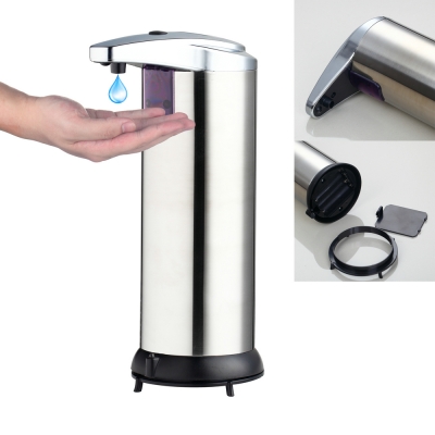 hello 5728/1 modern design automatic soap dispenser bathroom/washroom liquid soap dispenser touchless style [new-7294]