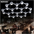 italian new design modern led chandelier light, modern led suspension hanging light fixture for foyer, dining room