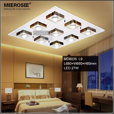 modern led ceiling light luster glass lamp stainless steel led light fixture for house ,foyer,living room [led-ceiling-light-4821]