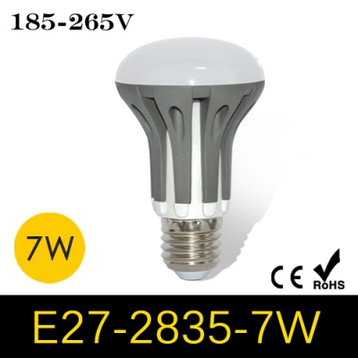 newest arrivel design led wall lamps 7w e27 2835 smd energy saving spotlight ac185v - 265v umbrella bulb light r63 1pcs/lots
