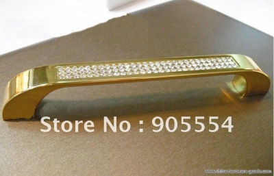 128mm k9 crystal glass furniture handle/cabinet knob/drawer handle [Door knobs|pulls-627]