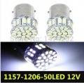 1pcs 1157 3020 smd 50 led car light bay15d p21/5w auto brake light bulb lamps for car styling white cd00164