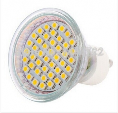 1pcs 3w gu10 cornlight smd 3528 44leds led lamp bulb 220v spotlight warm white zm00462/zm00463