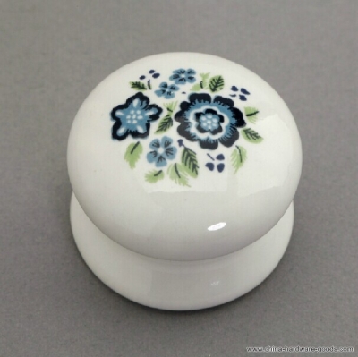 33mm ceramic kichen cabinet knob white ceramic drawer pulls ceramic dresser cupboard wardrobe furniture handles pulls knobstc62a [Door knobs|pulls-863]