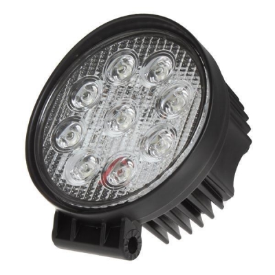 4 x 4 27w led work light 30 degree high power led offroad light round off road led work lamp for car
