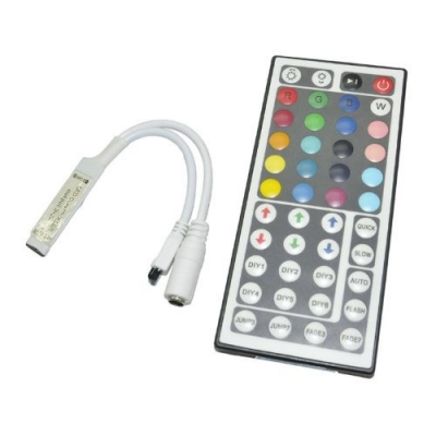 44 keys led ir rgb controler for rgb smd 3528 5050 led strip led lights controller ir remote dimmer input dc12v 6a [led-controller-4976]