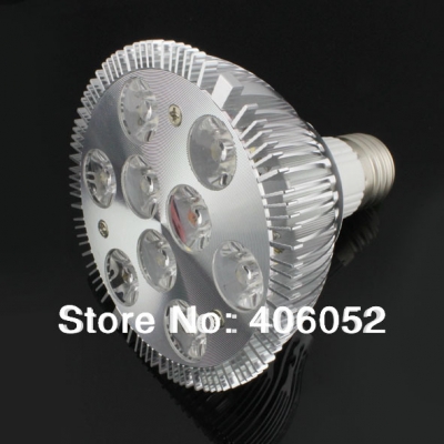 4pcs/lot whole 9*2w par30 led spot light led bulb lamp 220v 110v warm white pure white cool white [par20-par30-par38-7811]