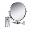 8' double side antique bathroom mirror, 3x magnification copper wall mounted makeup mirror