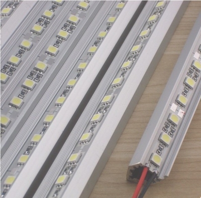 aluminum warm white pure white smd5050 led rigid led hard led bar light dc12v 36leds/0.5m 10pcs/lot [led-strip-amp-led-hard-strip-6201]