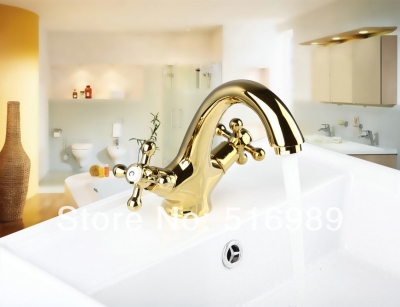 beautiful style good quality golden bathroom bathtub tap faucet mixer 8637k/1 [golden-3822]