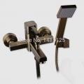 brass construction wall mounted oil rubbed bronze bathtub faucet