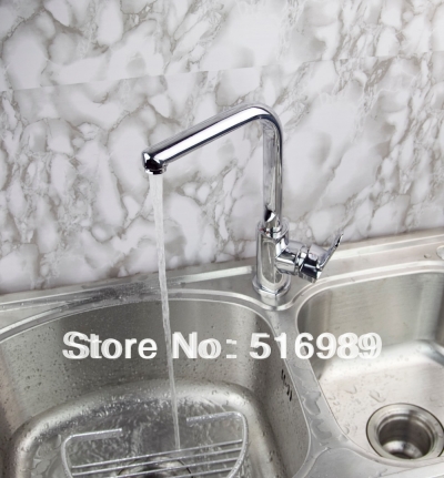 brass faucets for kitchen basin mixer taps chrome finished mak40 [kitchen-mixer-bar-4299]
