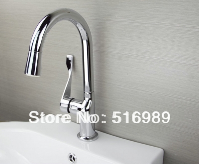 /cold mixer water single handle waterfall kitchen faucet deck mounted single handle swivel spout kkk07 [kitchen-mixer-bar-4342]