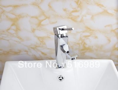 deck mount washroom single handle basin sink vessel chrome mixer bathroom faucet yy8352 [bathroom-mixer-faucet-1712]