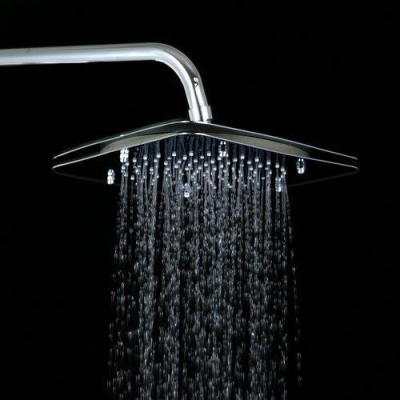 hello 8174 modern square 8" rain shower head faucet sprayer shower [normal-shower-head-7421]