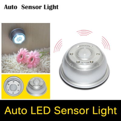 led white lamp auto sensor action move motion detector night lights wireless infrared 6 led light lamp pir nightlights