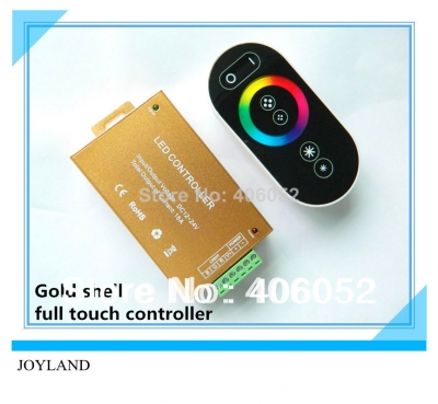 magic dreamcolor led rgb controller,color wheel ring remote controller, rgb led strip touch rf controller,24v/12v