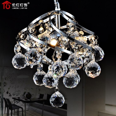modern minimalist fashion crystal chandelier crystal lamps creative personality restaurant bar 1013 [crystal-chandeliers-2697]