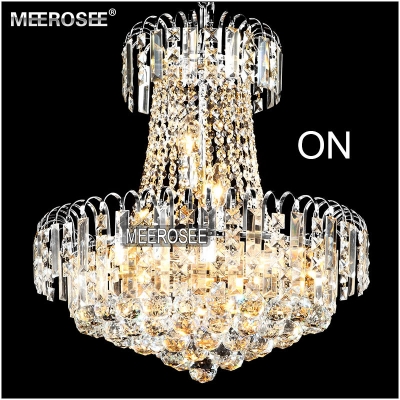 prompt royal empire golden crystal chandelier light french crystal ceiling pendant lights