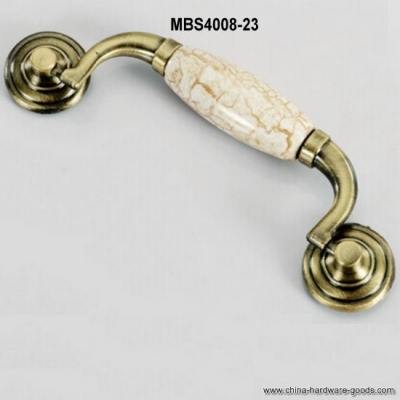 qd921 110mm 4.33" vintage ceramic cabinet wardrobe knob drawer cupboard pulls handles [Door knobs|pulls-1167]