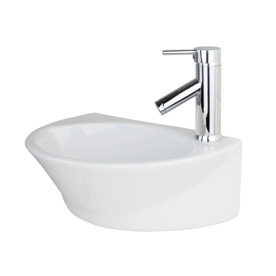 ross bathroom ceramic sink wash basin bacia banheiro set countertop rectangular tw32048051a with chrome faucet mixer taps [ceramic-sink-2291]