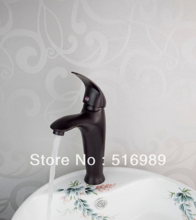 stream new orb bathroom sink single lever brass wash basin sink mixer tap faucet tree380 [oil-rubbed-bronze-7525]