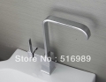 swan neck chrome faucet bathroom / kitchen mixer tap qqaln061652