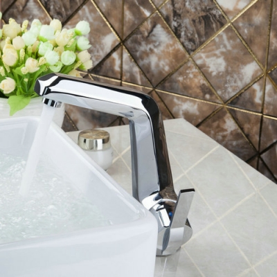 tall spray spout single handle bathroom vanity vessel deck mounted 92306 basin vessel sink single handle chrome tap mixer faucet