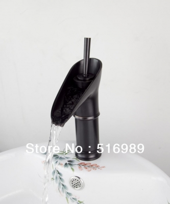 traditional sink bathroom faucet hydrant waterfall basin pipes oil-rubbed bronze tree671