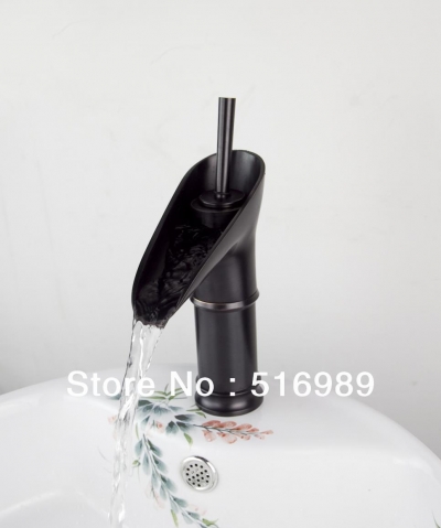 traditional sink bathroom faucet hydrant waterfall basin pipes oil-rubbed bronze tree671 [oil-rubbed-bronze-7530]