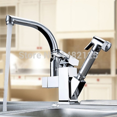 water saver filter inoxs para torneira robinet brass chrome plate single handle blancs pull-out kitchen faucet with side spray