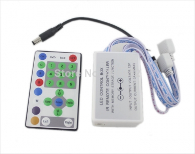 whole - dc5v 12v ir 25 keys running led strip rgb controller 10set/lot [led-controller-5086]