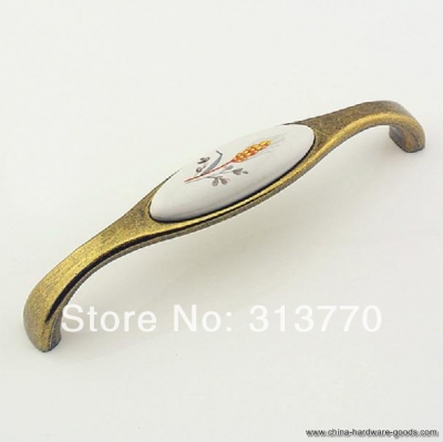 128mm ceramic furniture handle drawer kitchen door wardrobe handle