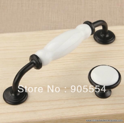 128mm ceramics furniture handle and knob cabinet handle pull handle [Door knobs|pulls-422]