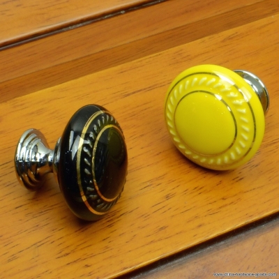 35mm ceramic cabinet porcelain knobs and handles kitchen dresser drawer pulls furniture handle knobs red blue yellow white black [Door knobs|pulls-777]