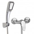 bath mixer and shower brass chrome bathroom faucets cold mixers single handle contemporary water taps shower set lanos