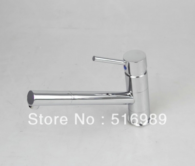 best quality whole and retail chrome solid brass water power kitchen faucet swivel spout vessel sink mixer tap mak202 [bathroom-mixer-faucet-1675]