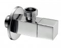 brass bathroom accessories square angle valve in bathroom under basin ag804