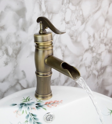 e-pak luxury antique brass bathroom kitchen basin sink faucet mixer tap vanity faucet tree304