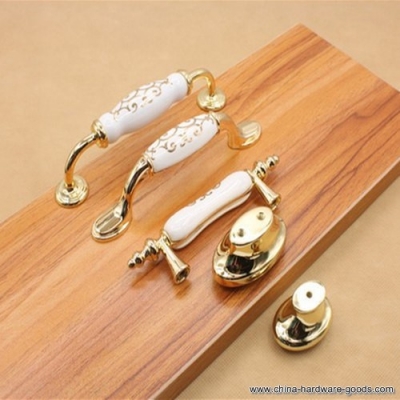 european luxury gold vines pull handles elegance door grab rails classical drawer cabinet cupboard knob set