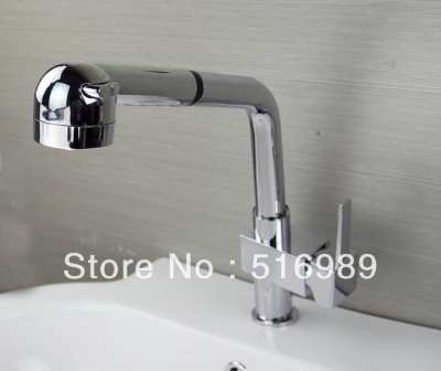 good chrome fashion newly kitchen pull out faucet tap sam86