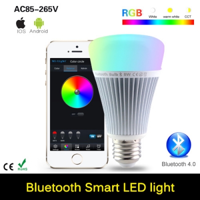 mi light bluetooth 4.0 led light rgb + color temperature control with smartphone app remote control lampada led lamp 110v 220v [led-smart-mi-light-6003]