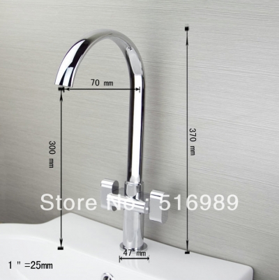 new brass chrome finished faucet kitchen bathroom mixer tap ln06169 [kitchen-mixer-bar-4372]