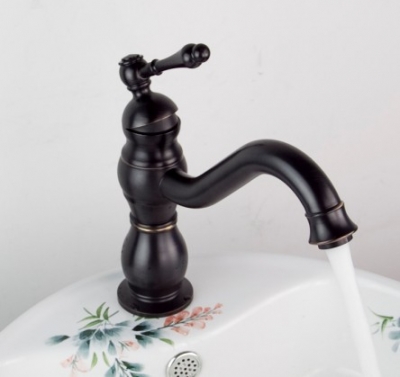 one handle oil rubbed bronze bathroom basin sink faucet vanity mixer taps l-762 [oil-rubbed-bronze-6873]