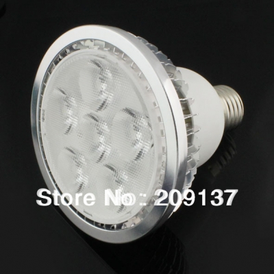 par30 led bulb 6*2w 12w led lighting dimmable led spot light e27 led light 10pcs/lot [par20-par30-par38-7819]