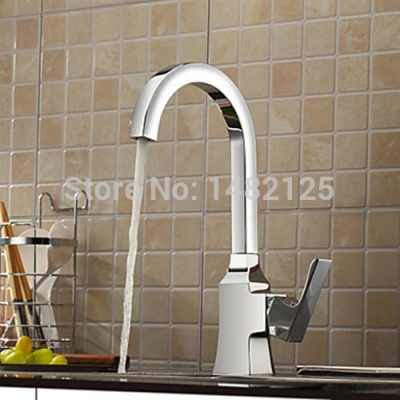 unique design brass construction kitchen faucet factory [kitchen-faucet-4161]