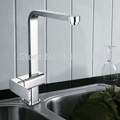 water saver filter inoxs para torneira robinet brass chrome plate single handle sink tap blancs kitchen mixer faucet [kitchen-faucet-4186]